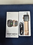 Zegarek Smartwatch różowy 1.96" bluetooth, 113 trybów IP68 Android iOS