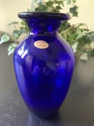 Ustnie dmuchane kryształowe szkło kobaltowe