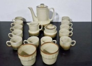 Zestaw serwis do Kawy Herbaty Tułowice prl