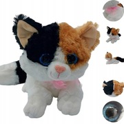 MASKOTKA PLUSZAK KOT PLUSZOWY ZABAWKA PRZYTULANKA KOTEK Z DŹWIĘKIEM 45cm