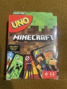 Karty UNO Minecraft, gra karciana