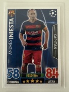 Karta Kapitan Champions League 2015/2016 Match Attax Topps Iniesta 248