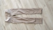 Spodnie ciążowe h&m mama Beżowe 