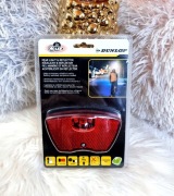 Dunlop Lampka rowerowa tylna led reflektor czerwony ledowy 