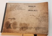 Katalog Części Silnika SW400/K1 Andoria 1984