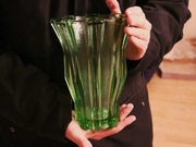 Belgijski wazon art deco huta Les verreries scailmon