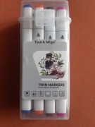 TWIN MARKERS KUREKOLOR PISAKI FAMASTRY MARKERY DWUSTRONNE 12 SZTUK