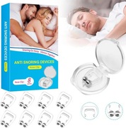 Wkładki do nosa przeciw chrapaniu Magnetyczne Klipsy na Chrapanie 8 szt.