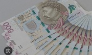 Banknoty 500 PLN  serie A0 AA AB AC AD...numery po KOLEI