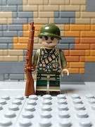 Minifigurka żołnierz Amerykański WW2 wojsko klocki LEPIN Army no.0002