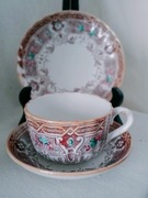 Trio Sarreguemines antyk 