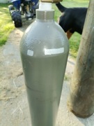 Butla na dwutlenek węgla CO2