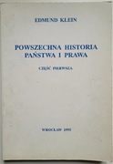 Powszechna Historia Państwa i Prawa Edmund Klein