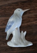 Figurka porcelanowa ptak zimorodek 