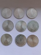 OKAZJA! 9 x 10 marek srebro pakiet STAN! 