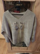 Bluza  kolor fango damska 