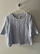 Bluzka H&m baby blue S 36