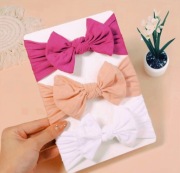 Komplet 3szt. Opaski na główkę dla dziewczynki