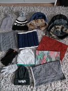 Tylko firmowe czapka komin rękawiczki 4F RE C&A 14 SZT NASA MORO 152-164 