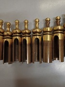 Nakładki,zaslepki na zawiasy drzwiowe retro nowe