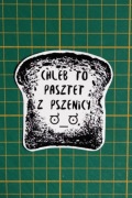 wlepy naklejki chleb pasztet kromka