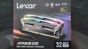 PAMIĘĆ LEXAR ARES RGB DDR5 32GB (2X16GB) 7200MHZ CL34