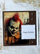 Kartka Joker horror Happy Birthday