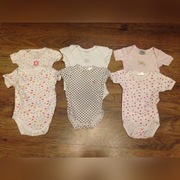 Zestaw 6szt body z kr.rękawem markowe r74/80 (9)