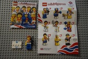 Lego 8909 Team GB minifigurka Londyn 2012-Zwinny Łucznik-Agile Archer