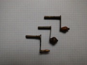 kluczyk, korbka do zegara oryginalna 3 szt lata  20-30te