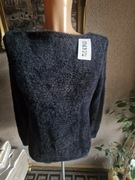 Sweter damski czarny milutki alpaczka