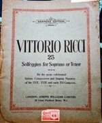 Solfeż na sopran lub tenor. Nuty z lat 50tych