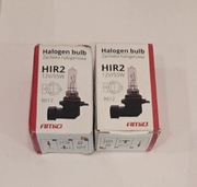 2x Żarówka halogenowa AMIO Basic HIR2 12V/55W PX22d *KOMPLET*