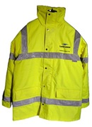 OCIEPLANA KURTKA ROBOCZA ODBLASKOWA NA ZIMĘ ROZ .L