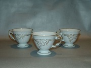 Filiżanki Wawel ze złoceniami 3szt.