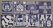 Vlepki  AZS Koszalin, LECH, ARKA , Cracovia, KSZO, Gryf Wej, Gwardia Kosz 
