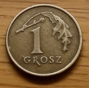 III RP--1 grosz  z 1991 r.