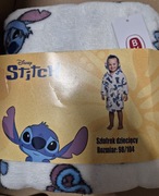 Szlafrok dziecięcy 98/104 disney stitch nowy