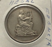 MEDAL MUZYCZNY FRANCJA LYON 1915
