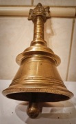 Bardzo stary dzwon modlitewny vishnu chakra hinduizm brąz oryginał czakra 