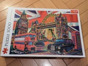 Puzzle Trefl Colours Of London 1000pc kompletne