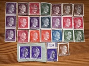 III RZESZA NIEMIECKA - stare znaczki pocztowe - zestaw (1)