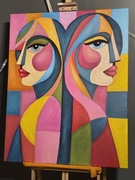 Wspólna cisza obraz akrylowy 80x100