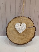 Piękna zawieszka SERDUSZKO do malowania 