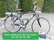 Rower elektryczny MC rama carbon + dodatkowo drugi silnik 
