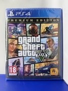 Grand Theft Auto V - Edycja Premium Gra PS4 (Kompatybilna z PS5) NOWAwFOLII