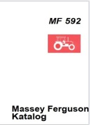 Katalog części Massey Ferguson MF 592 ENG