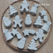 Figurki gipsowe  świąteczne Boże Narodzenie 15 szt