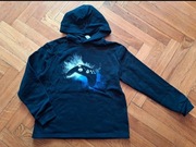 H&M Czarna bluza 146/152 pad