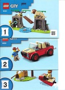 Lego City 60301 Wildlife Rescue Off-Roader Instrukcje